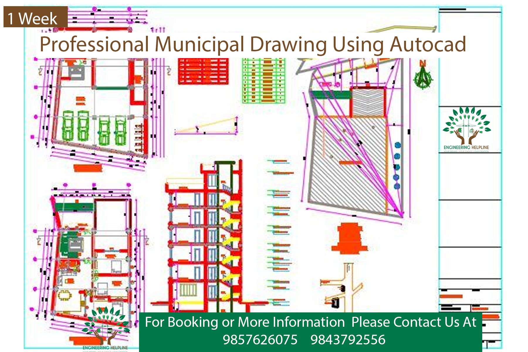 Basic To Advance Session For  Professional Municipal Drawing Using AUTOCAD