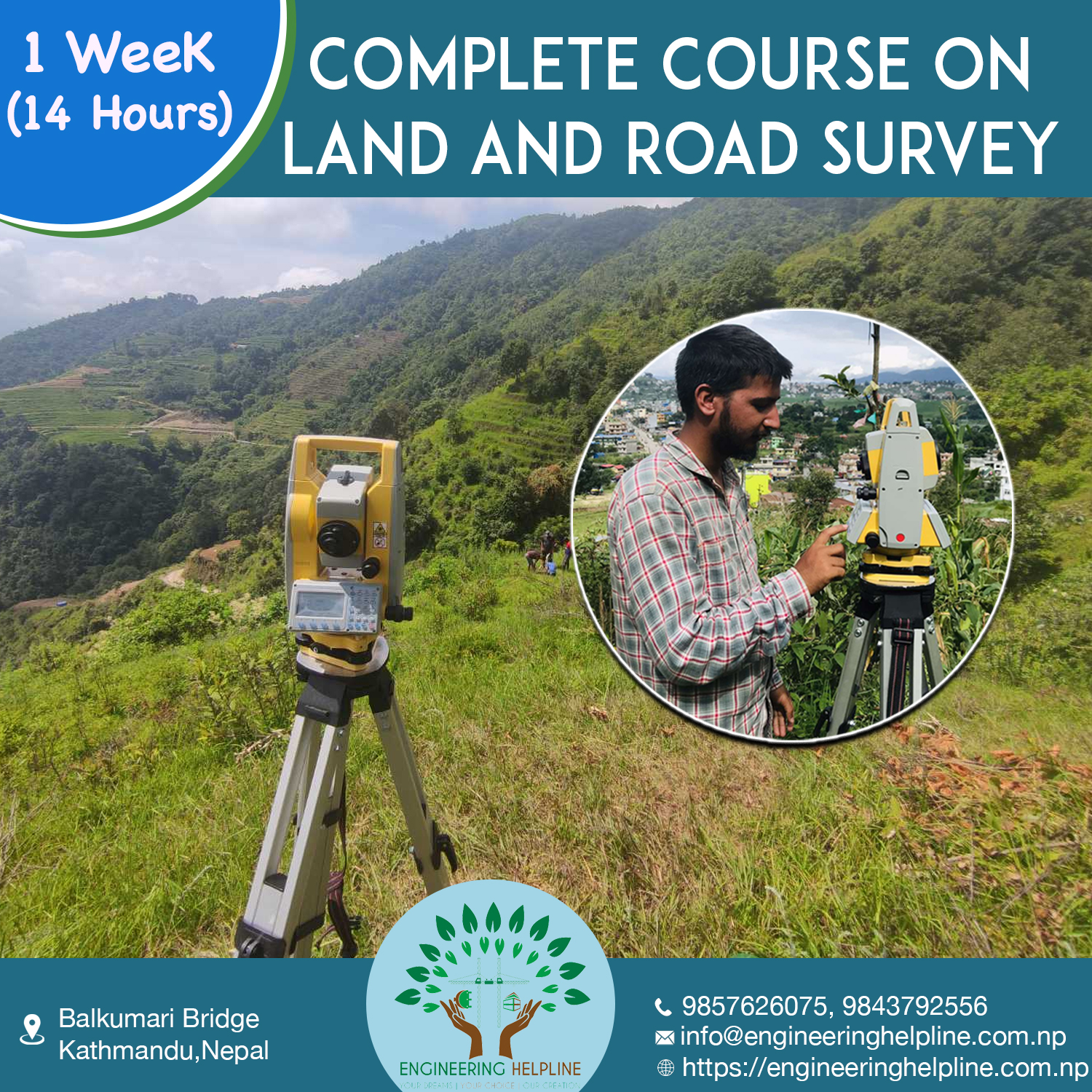 Complete Course on Land and Road Survey